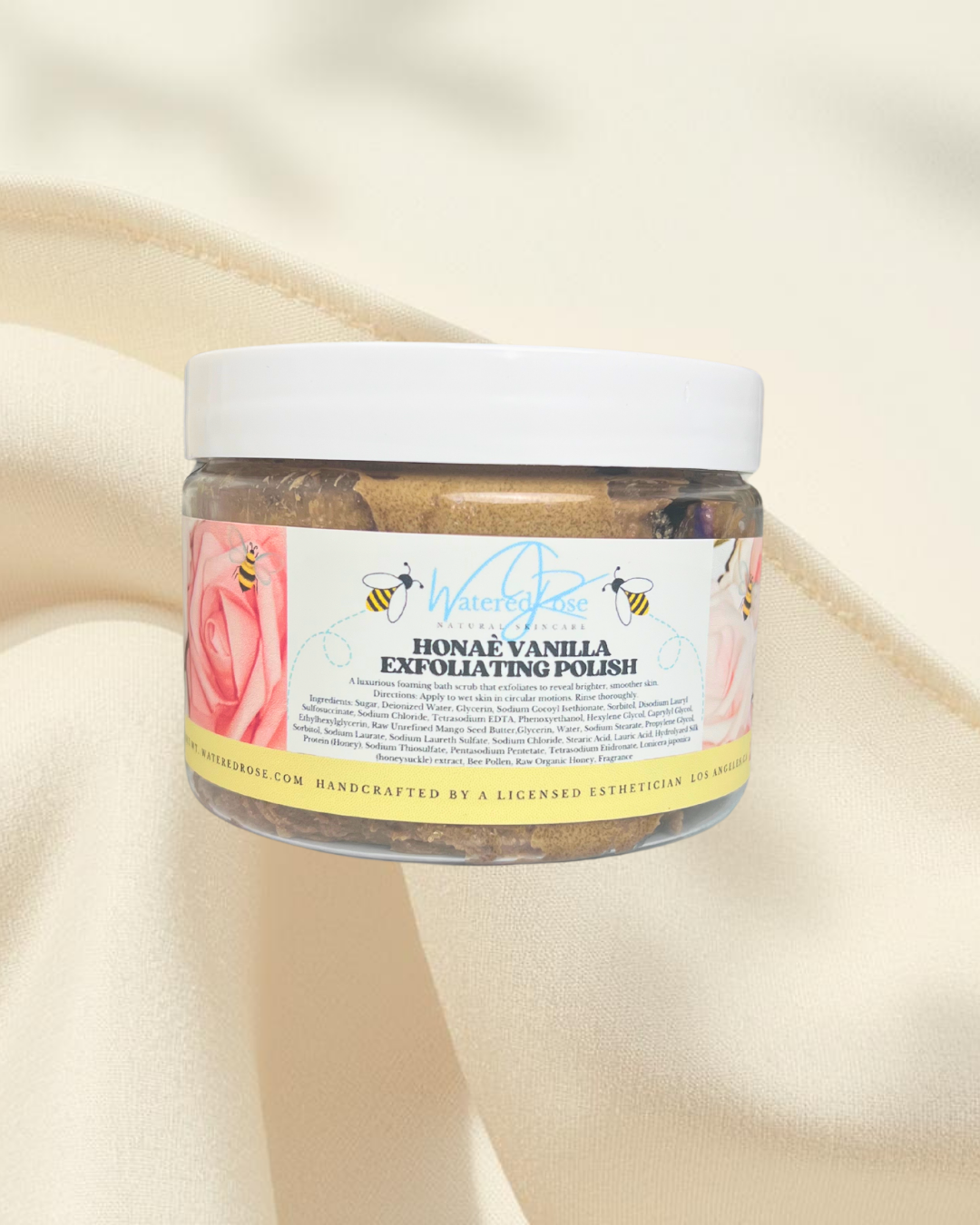 HONAÈ VANILLA EXFOLIATING POLISH