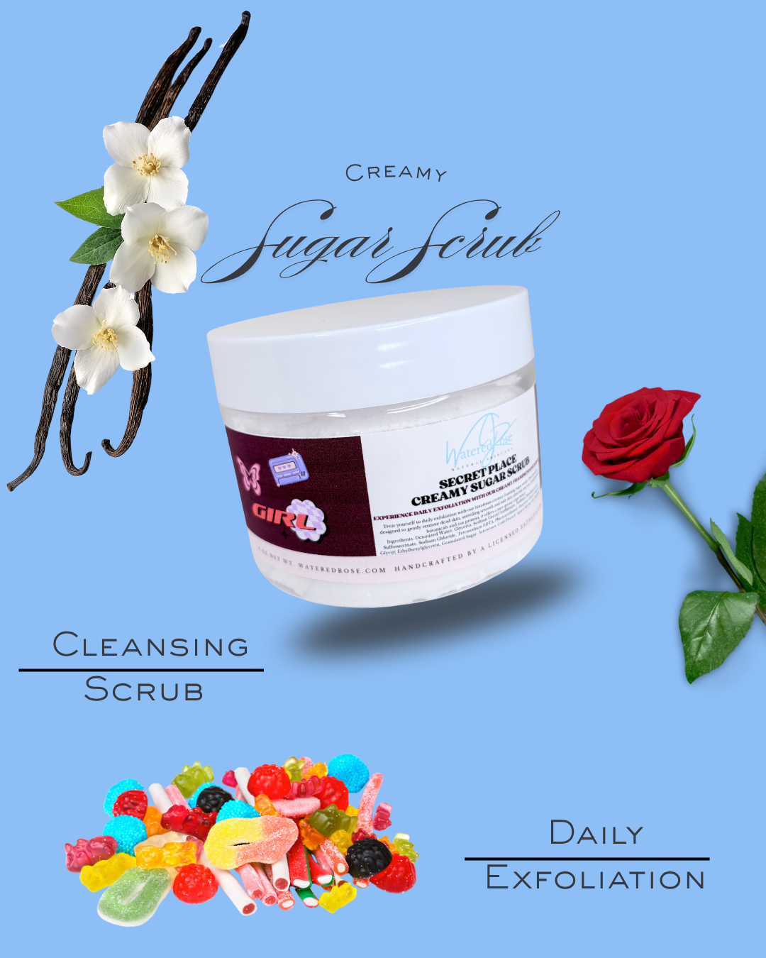 SECRET PLACE SUGAR SCRUB