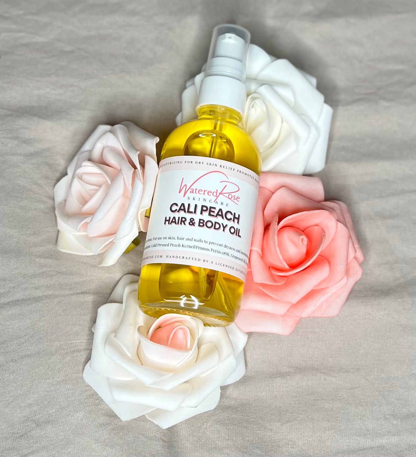 CALI PEACH HAIR SKIN NAIL OIL