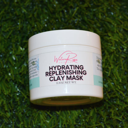 WATERED ROSE HYDRATING & NOURISHING CLAY MASK - WATERED ROSE WATERED ROSE WATERED ROSE Face Mask WATERED ROSE HYDRATING & NOURISHING CLAY MASK